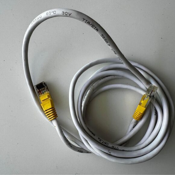 2 Spectrum TV Remotes + Power Adapter+ Ethernet Cables & Video Cables - Picture 8 of 10